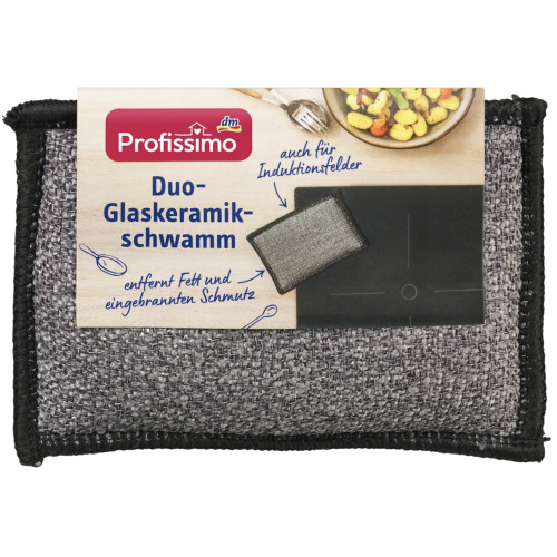 Губка для стеклокерамических и индукционных плит Profissimo Duo-Glaskeramik-Schwamm 1шт